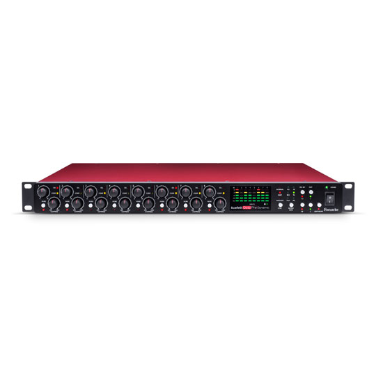 Focusrite Scarlett OctoPre Dynamic Mic Preamp