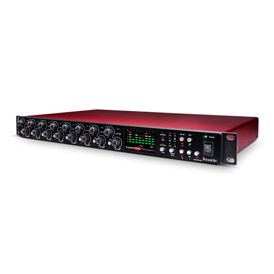 Focusrite Scarlett OctoPre Dynamic Mic Preamp : image 3