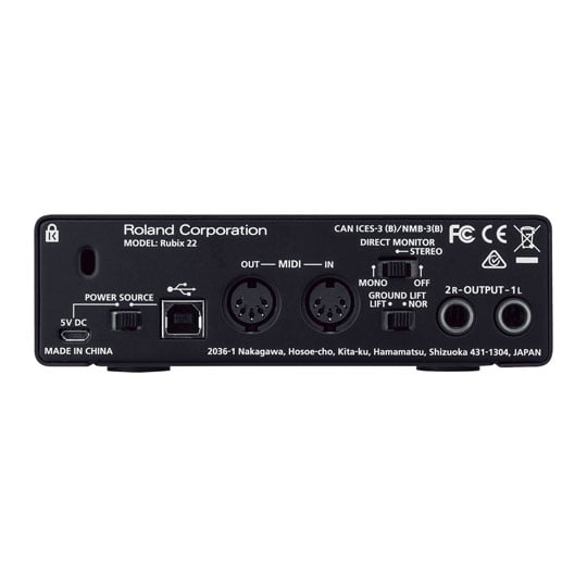 Roland Rubix22 USB Audio Interface : image 3