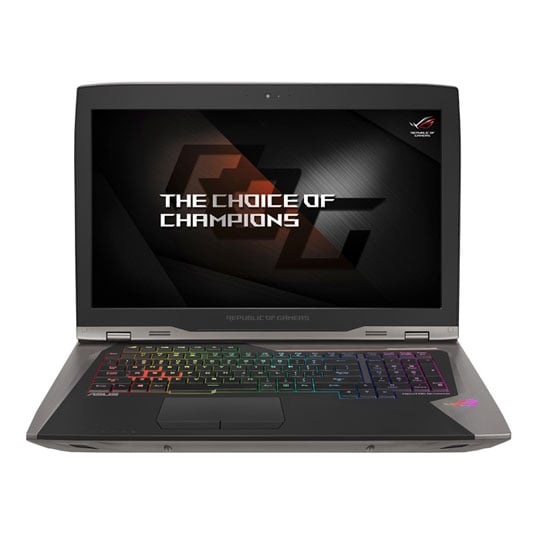 ASUS 18.4" ROG GX800VH 4K Watercooled 1080 SLI Gaming Laptop with Kaby Lake Core i7 7820HK : image 1