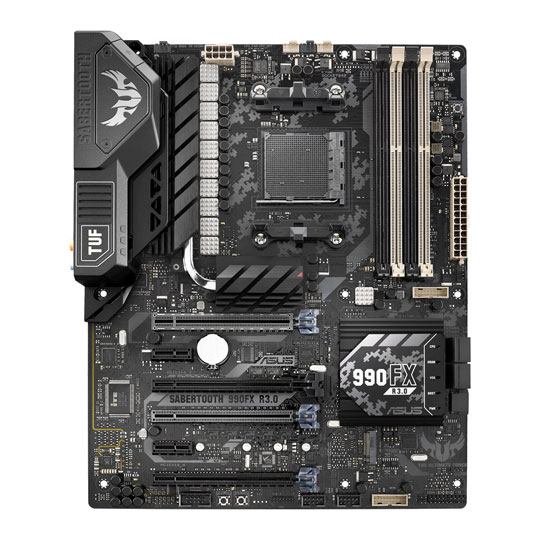 ASUS 990FX R3.0 TUF SABERTOOTH AM3+ ATX Motherboard with USB 3.1 : image 2