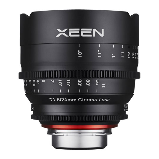 XEEN 24mm T1.5 Cinema Lens by Samyang - Canon Fit