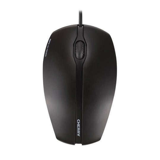 CHERRY Black Gentix Wired USB Optical PC Mouse
