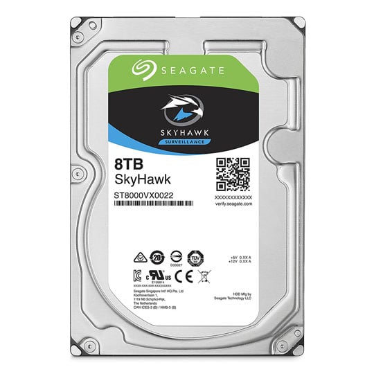 Seagate SkyHawk AI 3.5" SATA Surveillance HDD/Hard Drive : image 2