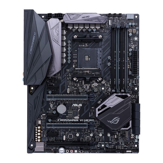 ASUS AMD AM4 Ryzen CROSSHAIR VI HERO X370 ATX Motherboard : image 3