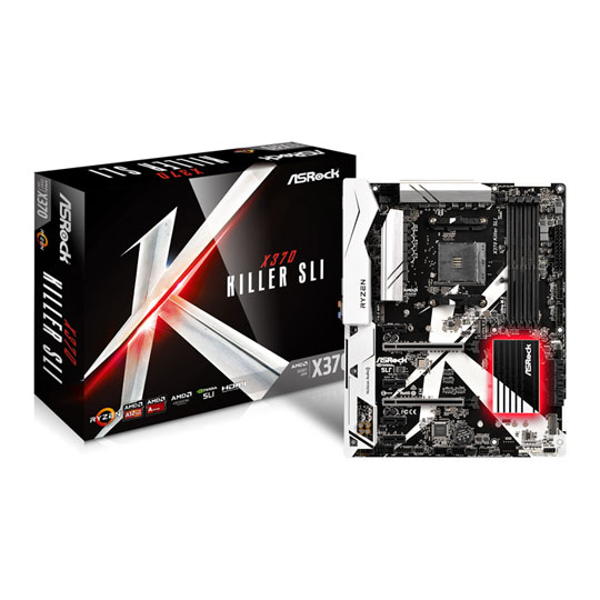 ASRock AMD AM4 Ryzen X370 Killer SLI ATX Motherboard : image 1