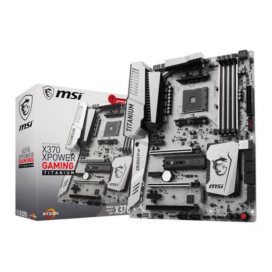 MSI AMD Ryzen AM4 X370 XPOWER TITANIUM ATX Motherboard : image 1