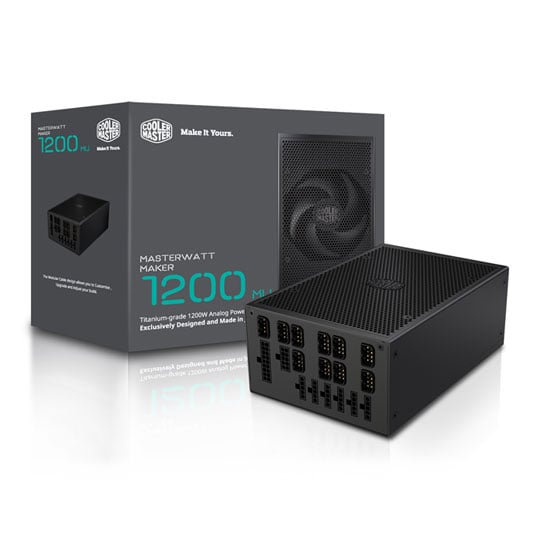 Cooler Master 1200 Watt Maker 1200 MIJ PSU/Power Supply Made in Japan : image 1