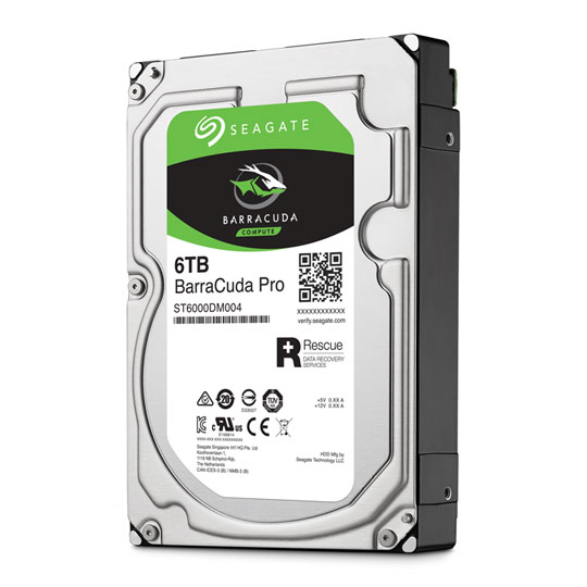 Seagate Barracuda 6TB HDD 2台 合計 12TB Seagate BarraCuda 6TB, Internal Hard Drive, 3.5 Inch, SATA, 6GB/s