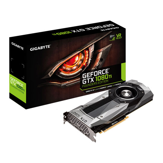 Gigabyte NVIDIA GeForce GTX 1080 Ti 11GB Founders Edition