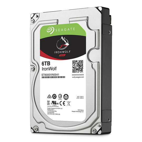 Seagate IronWolf 6TB ST6000VN0041 NAS Internal Hard Drive/HDD : image 2