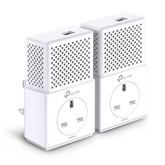TPlink AV1000 Main Power Passthrough Gigabit Network homeplug : image 1