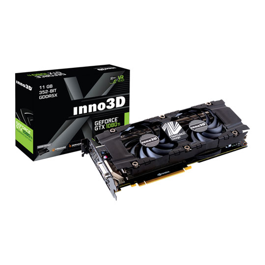 Inno3D NVIDIA GeForce GTX 1080 Ti 11GB Twin X2 LN79604 N108T 1SDN Q6MN SCAN UK