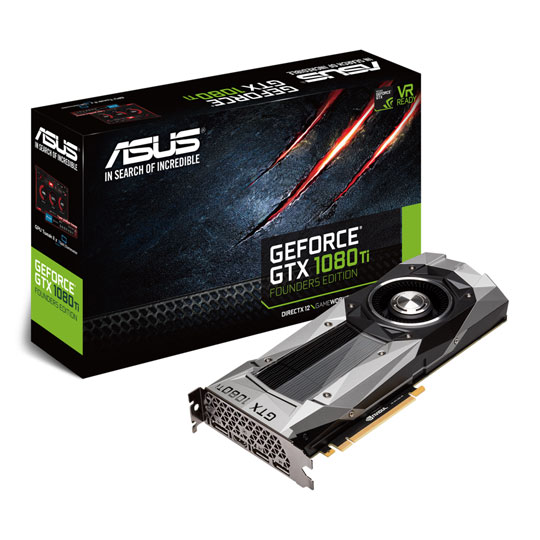 ASUS GeForce GTX 1080 Ti Founders + Ryzen 7 1700X CPU + 