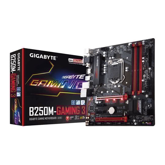 Gaming Intel Kaby Lake Motherboard Gigabyte GA B250M Gaming Kaby