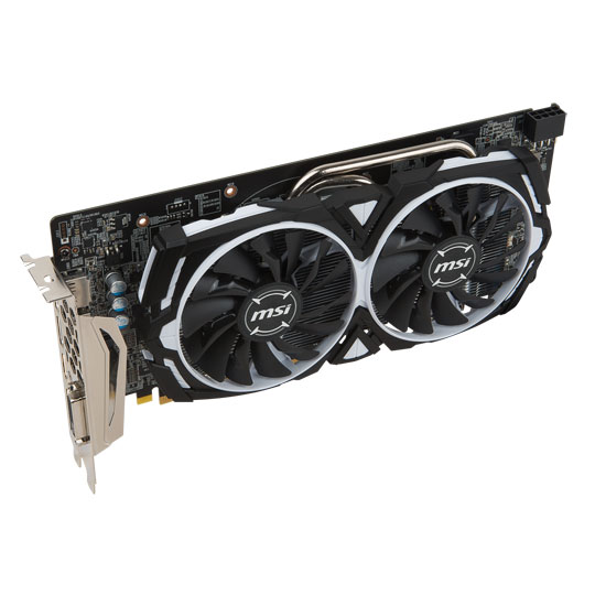 MSI RADEON RX580 ARMOR 8G OC 中古