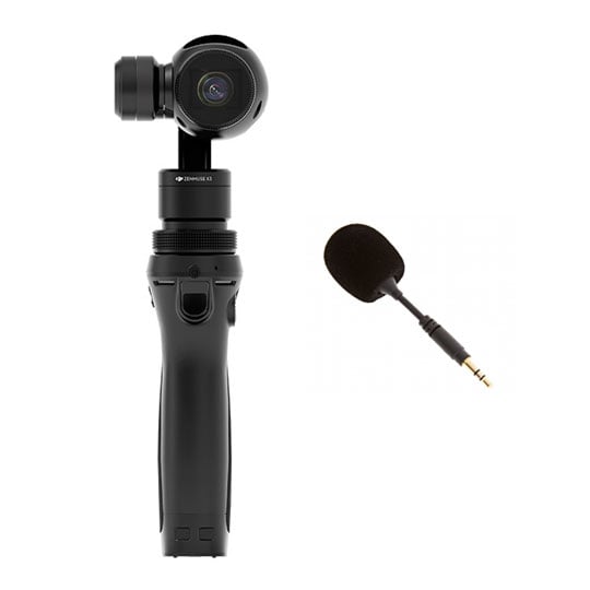 DJI Osmo Fully Stabilized 3-axis Gimball and 12MP 4K Handheld Camera - Free Flexi Mic worth £15 : image 1