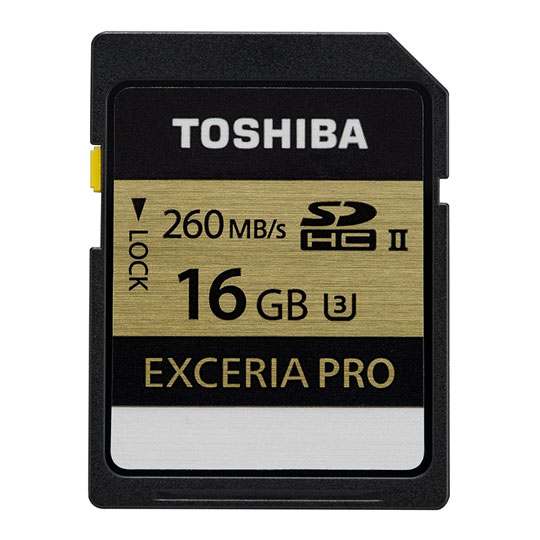 Toshiba 16GB Pro N101 UHS II SD Card THN-N101K0160E6 LN80129