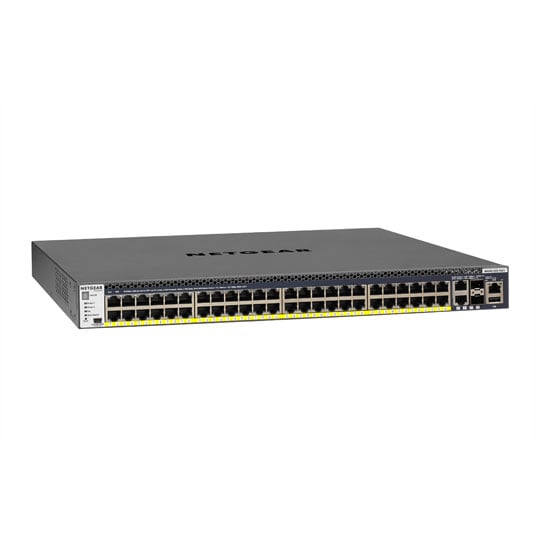 NETGEAR M4300-52G-PoE+ 52 Port 1U 10GbE Managed Switch 1000W PSU : image 2
