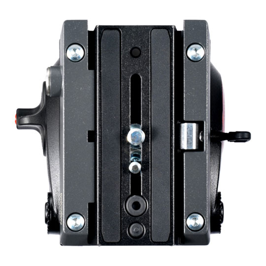 Lightweight Fluid Tripod Video Head with Flat Base by Manfrotto