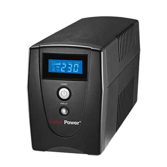 CyberPower VALUE1000EILCD Value LCD Tower UPS 540W 1000VA : image 1