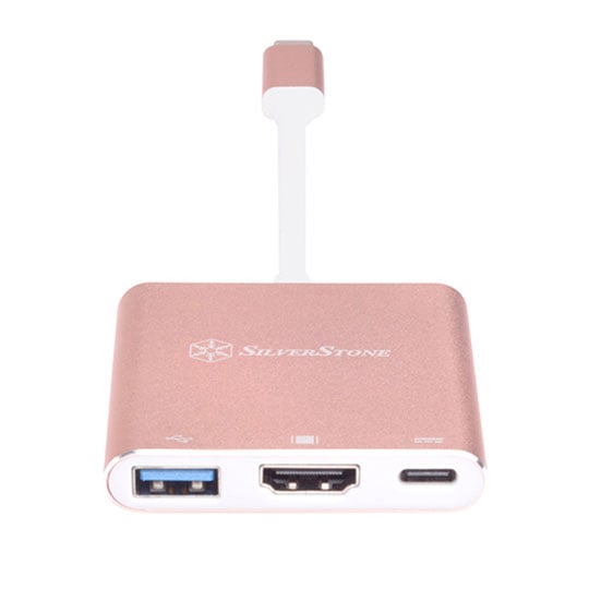 Silverstone EP08P USB3.1 Type-C to USB Type-A  USB Type-C PD with 4K capable HDMI Port
