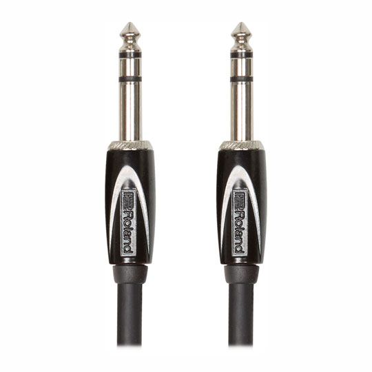 Roland 5FT / 1.5M 1/4” TRS-1/4” TRS Balanced Interconnect Cable