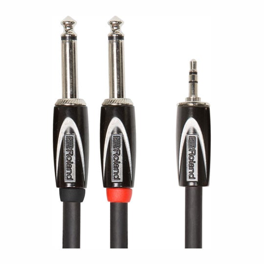Roland 5FT / 1.5M 3.5MM TRS-Dual 1/4” Interconnect Cable
