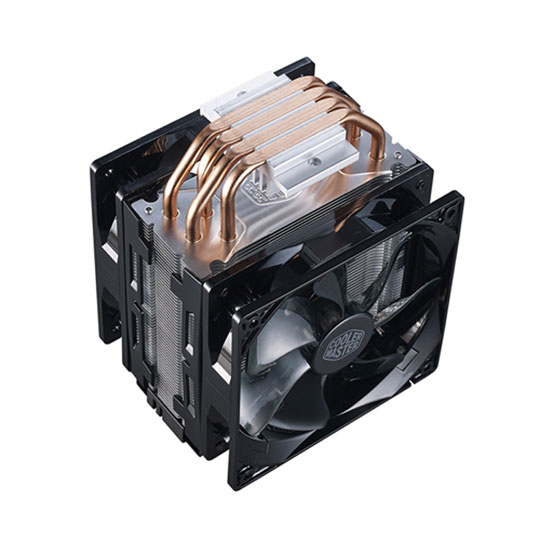 CoolerMaster Hyper 212 RED LED Dual Fan Turbo CPU Cooler : image 4