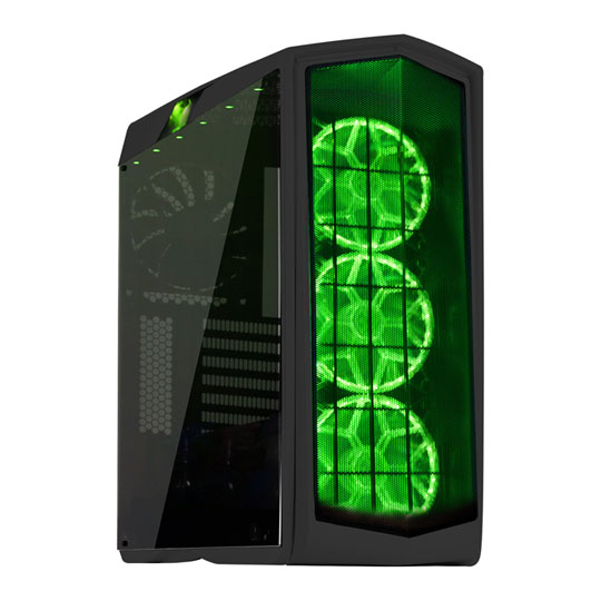 Silverstone PM01 RGB Primera Matte Black PC Gaming Case : image 1