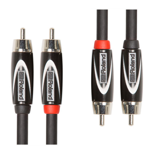 Roland 10FT / 3M Dual RCA - RCA Interconnect Cable