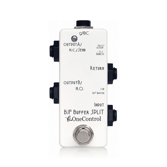 One Control Minimal Series BJF Buffer Split Guitar Pedal LN81106