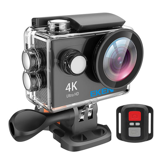 H9R EKEN 4K Waterproof Action Camera with UHD WiFi/Remote 2" Screen : image 1