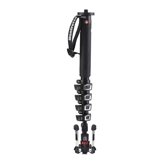 XPRO Aluminium 5 Section Fluid Video Monopod by Manfrotto : image 3