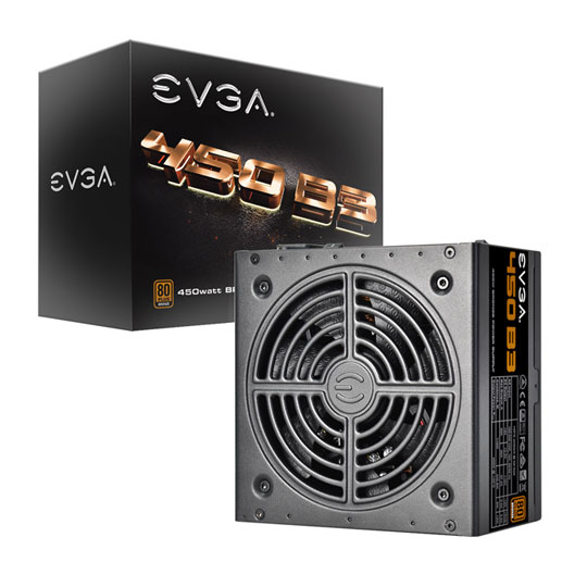 EVGA 450w B3 PSU 80+ Bronze Fully Modular Power Supply/PSU : image 1