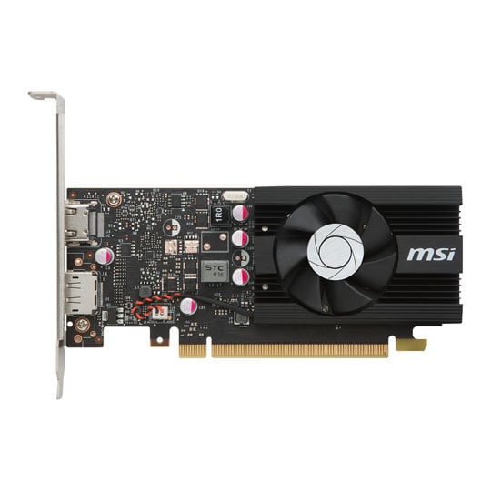 MSI GeForce GT 1030 2G LP OC【VD6348】 MSI NVIDIA GeForce GT 1030 2GB LP OC Graphics Card LN81485