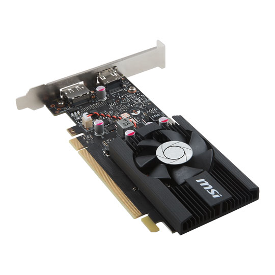 MSI NVIDIA GeForce GT 1030 2GB LP OC Graphics Card LN81485