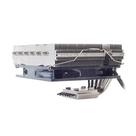 Silverstone NT06-PRO-V2 Nitrogon CPU Cooler 6 Heatpipe, 120mm PWM, Intel/AMD, AM4 Ready : image 1