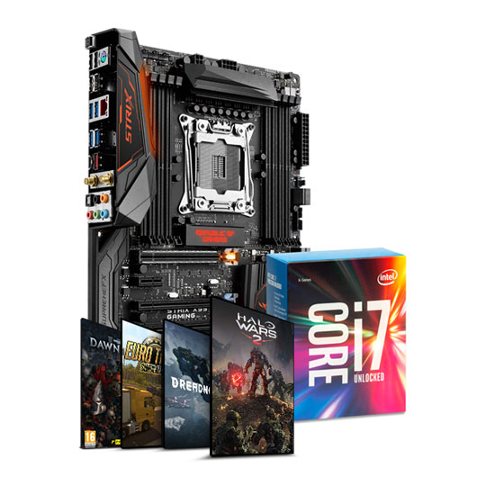 Intel i7 6800K ASUS STRIX X99 Halo Wars 2 Extreme Bundle
