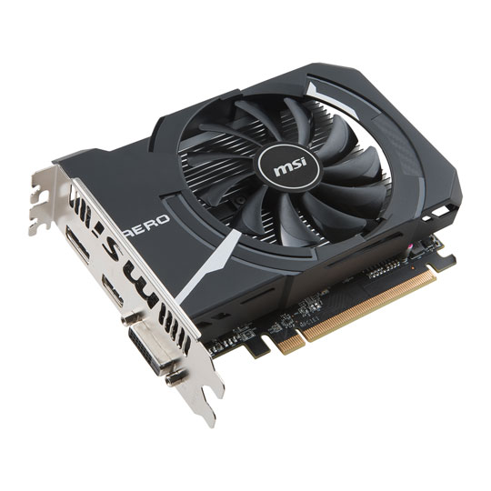 MSI AMD Radeon RX 560 AERO ITX OC 4GB Graphics Card : image 2