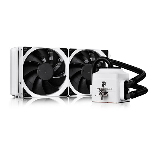 DeepCool CAPTAIN 240 EX WHITE AIO Silent Extreme CPU Liquid Cooler : image 1