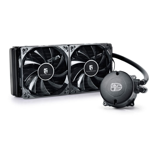 DeepCool MAELSTROM 240T AIO Liquid CPU Cooler White LED : image 2