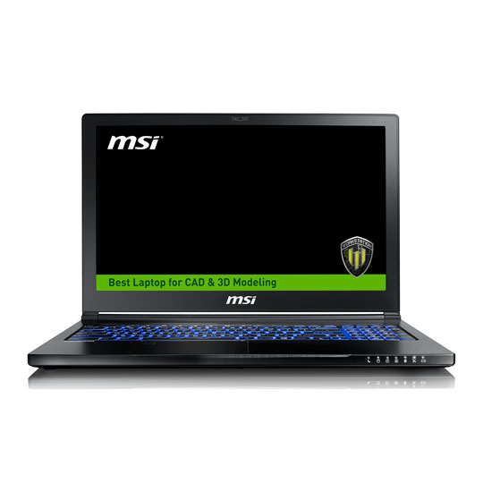 MSI WS63 7RK Full HD i7 Quadro P3000 Professional Laptop : image 2