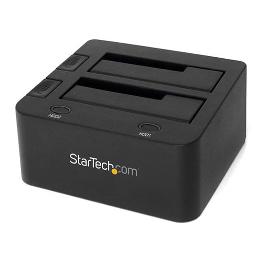 StarTech Dual 2.5/3.5in Hard Drive Docking Station SATA : image 1