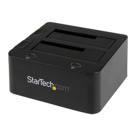 StarTech.com Dual-Bay USB 3.0 to SATA and IDE Hard Drive Docking Station