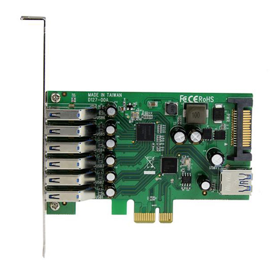 StarTech 7 Port PCI Express SuperSpeed USB 3.0 Adapter