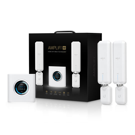 AmpliFi HD Home Wi-Fi Mesh Router Kit with 2x Mesh Points : image 1