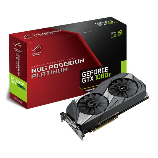 ASUS NVIDIA GeForce GTX 1080 Ti 11GB ROG POSEIDON