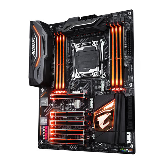 Gigabyte AORUS Intel Core-X X299 Ultra Gaming ATX Motherboard : image 2