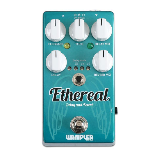 Wampler Ethereal Reverb and Delay Guitar Pedal